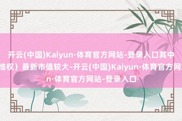 开云(中国)Kaiyun·体育官方网站-登录入口其中中公素养（维权）最新市值较大-开云(中国)Kaiyun·体育官方网站-登录入口